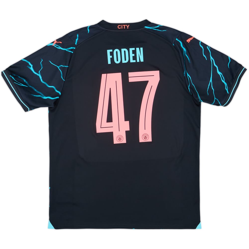 2023-24 Manchester City Third Shirt Foden #47 - 10/10 - (L)