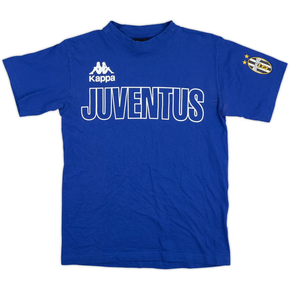 1998-99 Juventus Kappa Cotton Tee - 8/10 - (XL.Boys)