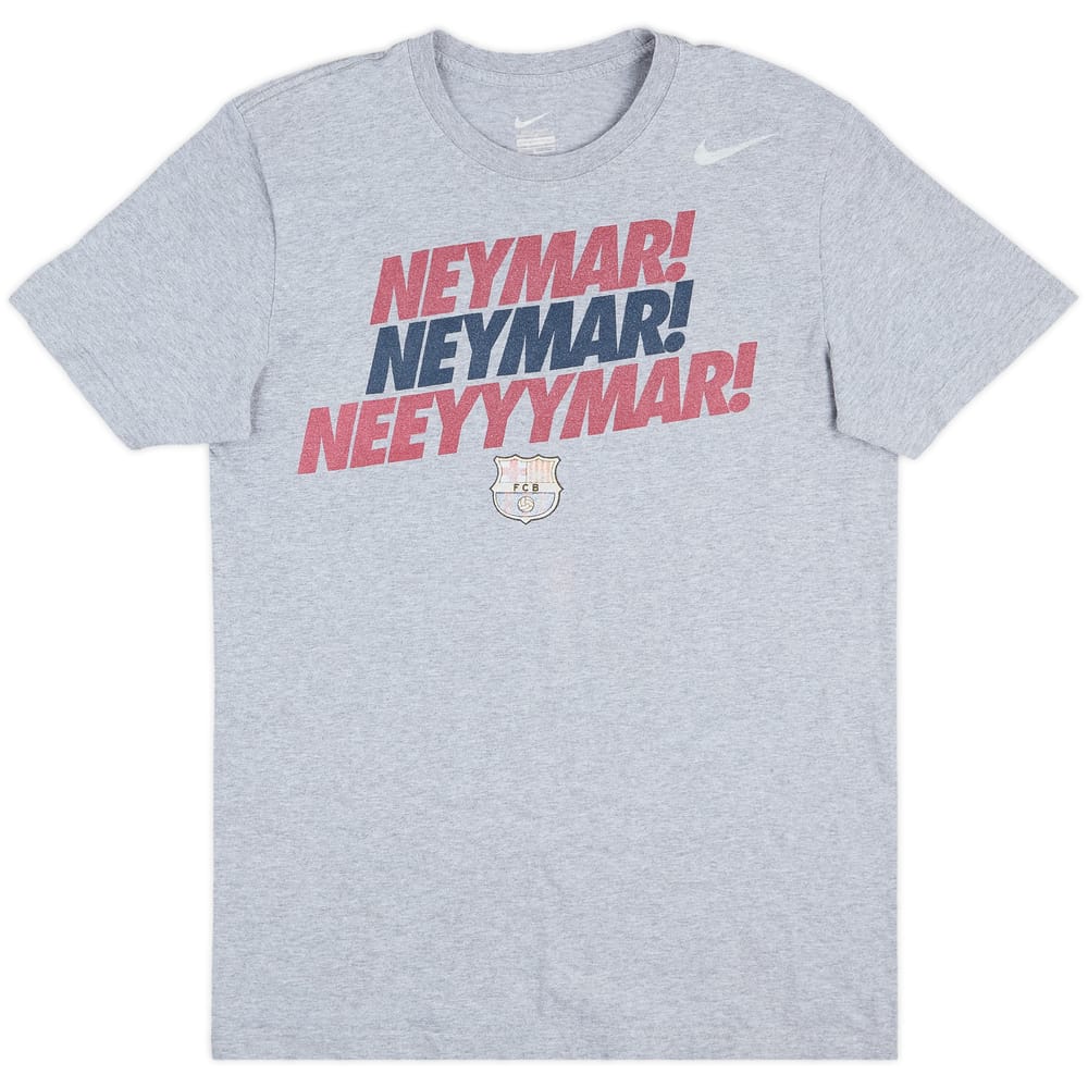 2013-14 Barcelona Nike 'Neymar!' Graphic Tee - 5/10 - (M)