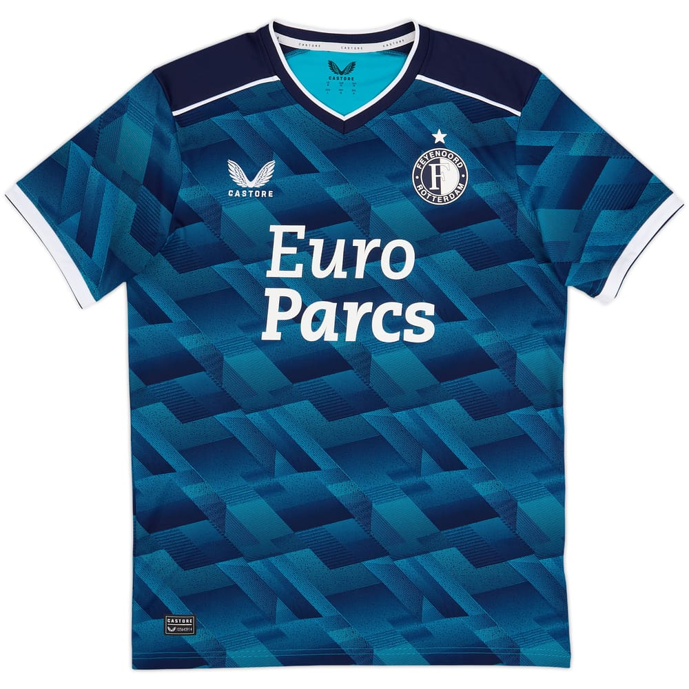 2023-24 Feyenoord Away Shirt - 10/10 - (M)