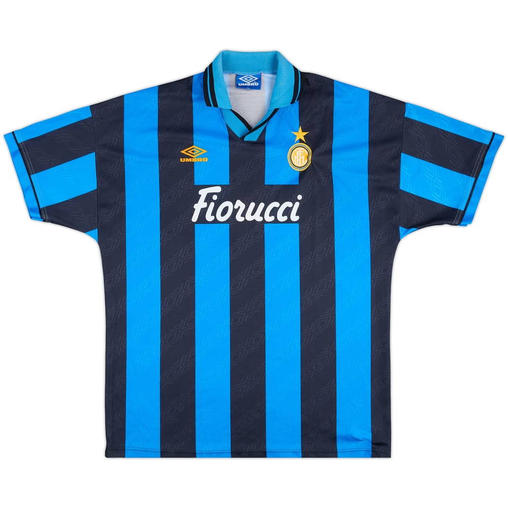1994-95 Inter Milan Home Shirt - 8/10 - (XL)