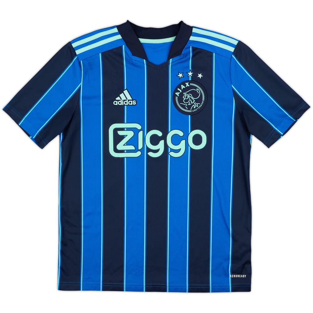 2021-22 Ajax Away Shirt - 7/10 - (L.Boys)