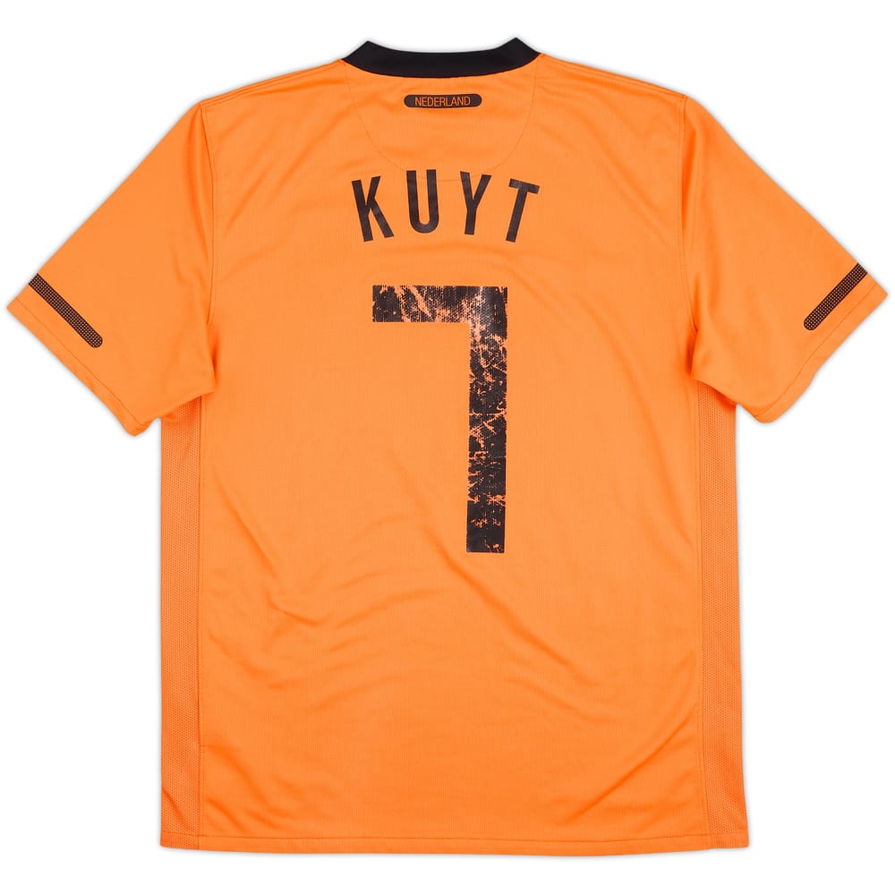 2010-11 Netherlands Home Shirt Kuyt #7 - 5/10 - (M)