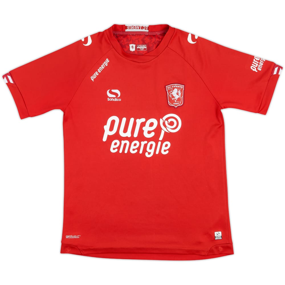 2017-18 FC Twente Camiseta Local - 8/10 - (L.Niños)