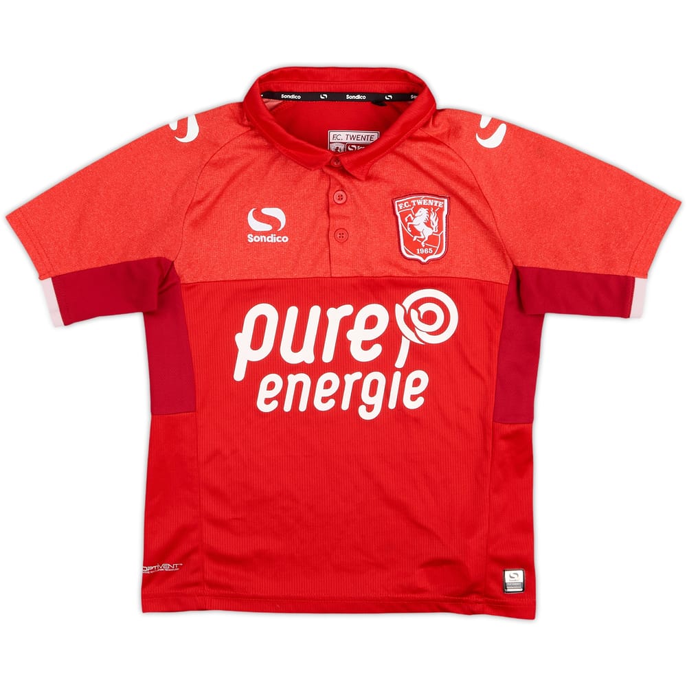 2016-17 FC Twente Sondico Polo - 8/10 - (Niños S)