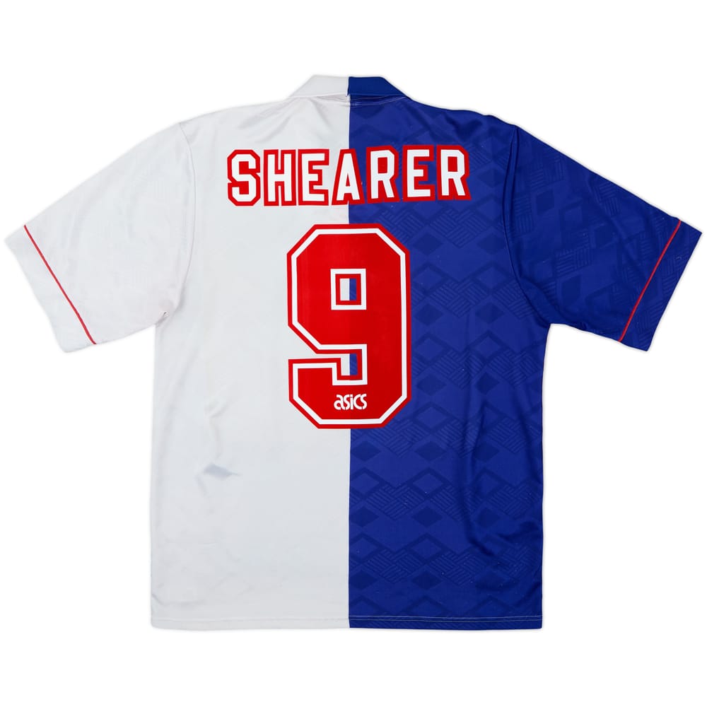 1992-94 Blackburn Home Shirt Shearer #9 - 6/10 - (M/L)
