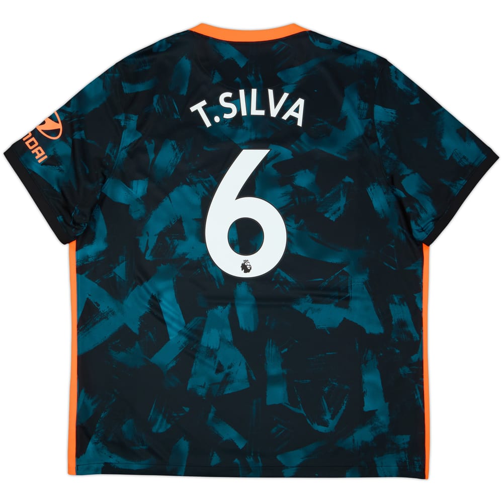 2021-22 Chelsea Third Shirt T.Silva #6 - 10/10 - (XXL)