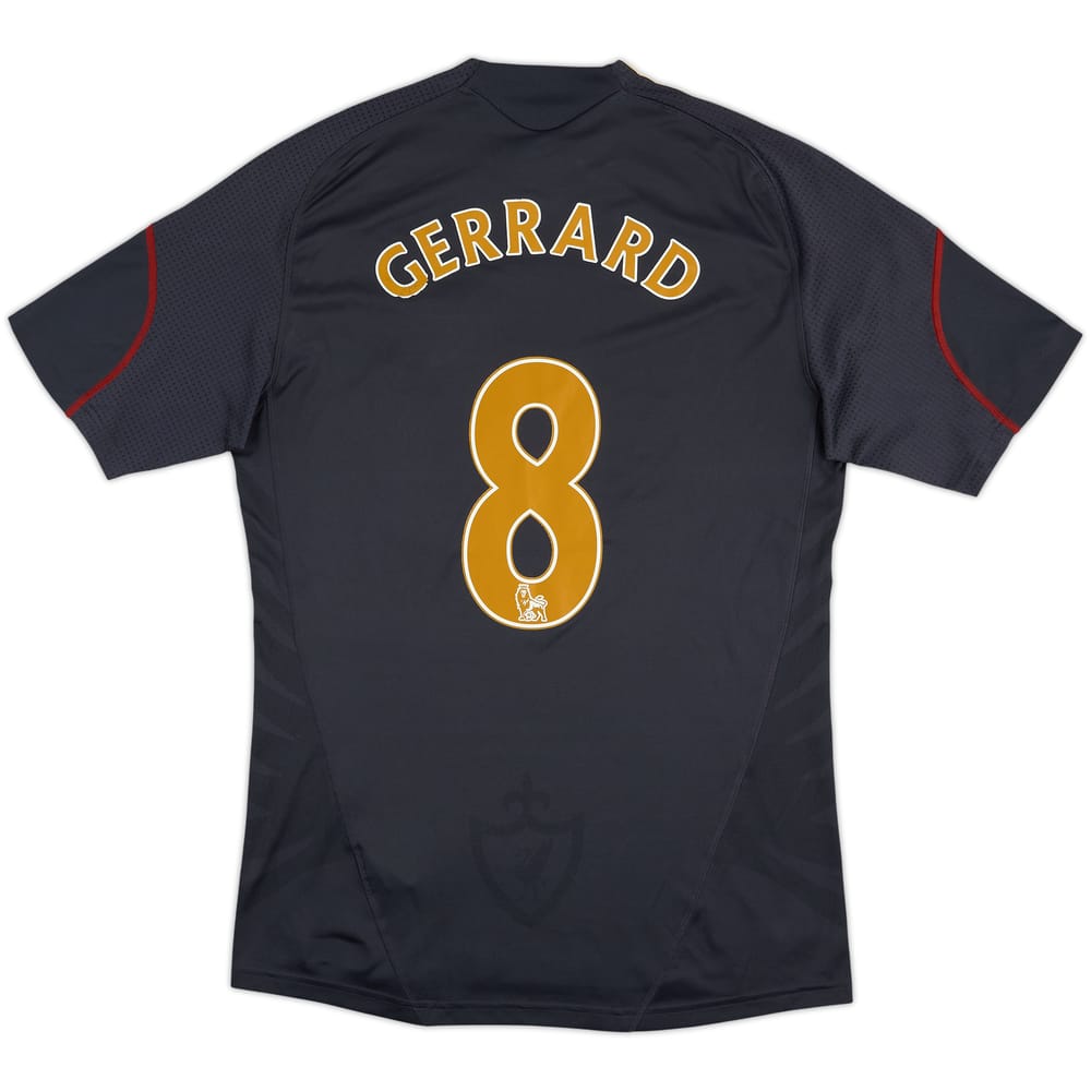 2009-10 Liverpool Camiseta Visitante Gerrard #8 - 5/10 - (M)