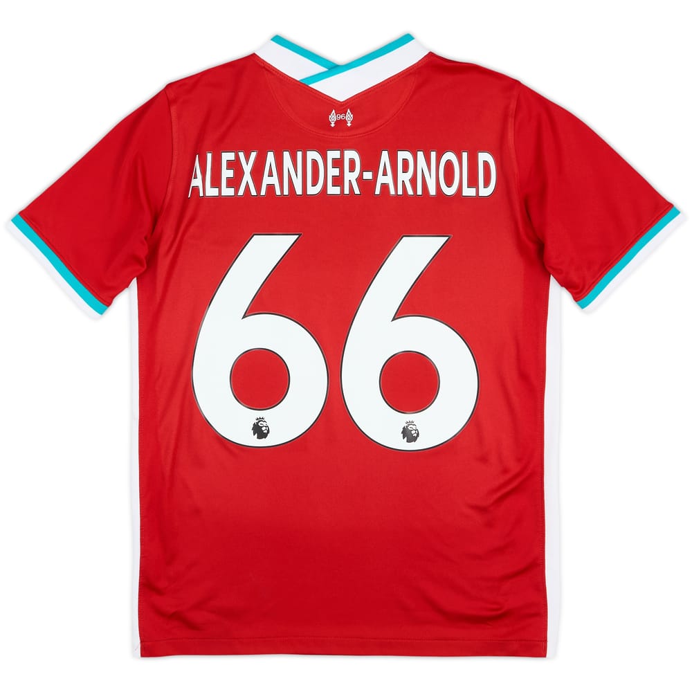 2020-21 Liverpool Home Shirt Alexander-Arnold #66 - 8/10 - (XL.Boys)