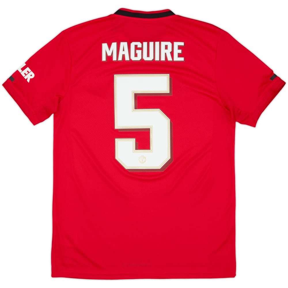 2019-20 Manchester United Home Shirt Maguire #5 - 10/10 - (M)