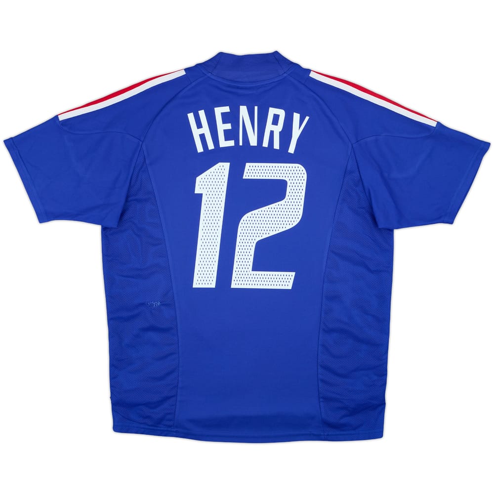 2002-04 France Home Shirt Henry #12 - 6/10 - (M)