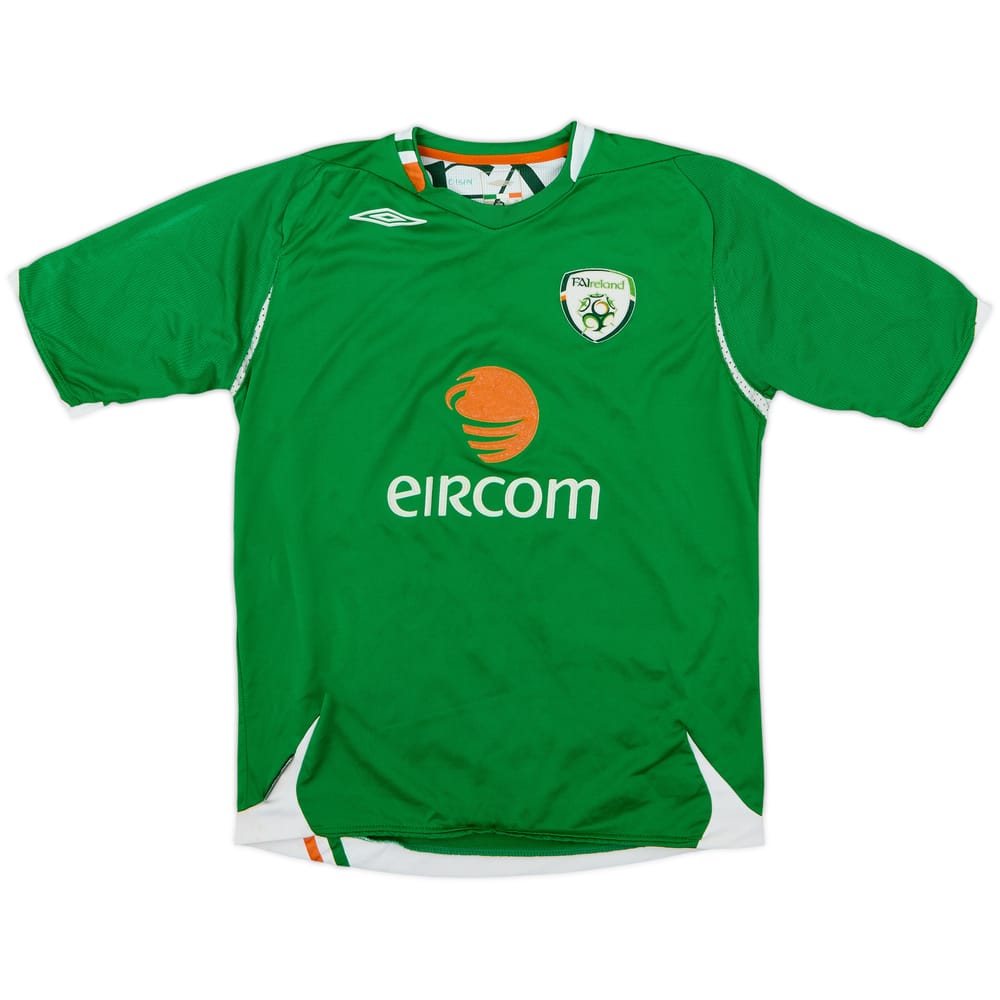 2006-08 Ireland Home Shirt - 8/10 - (L.Boys)