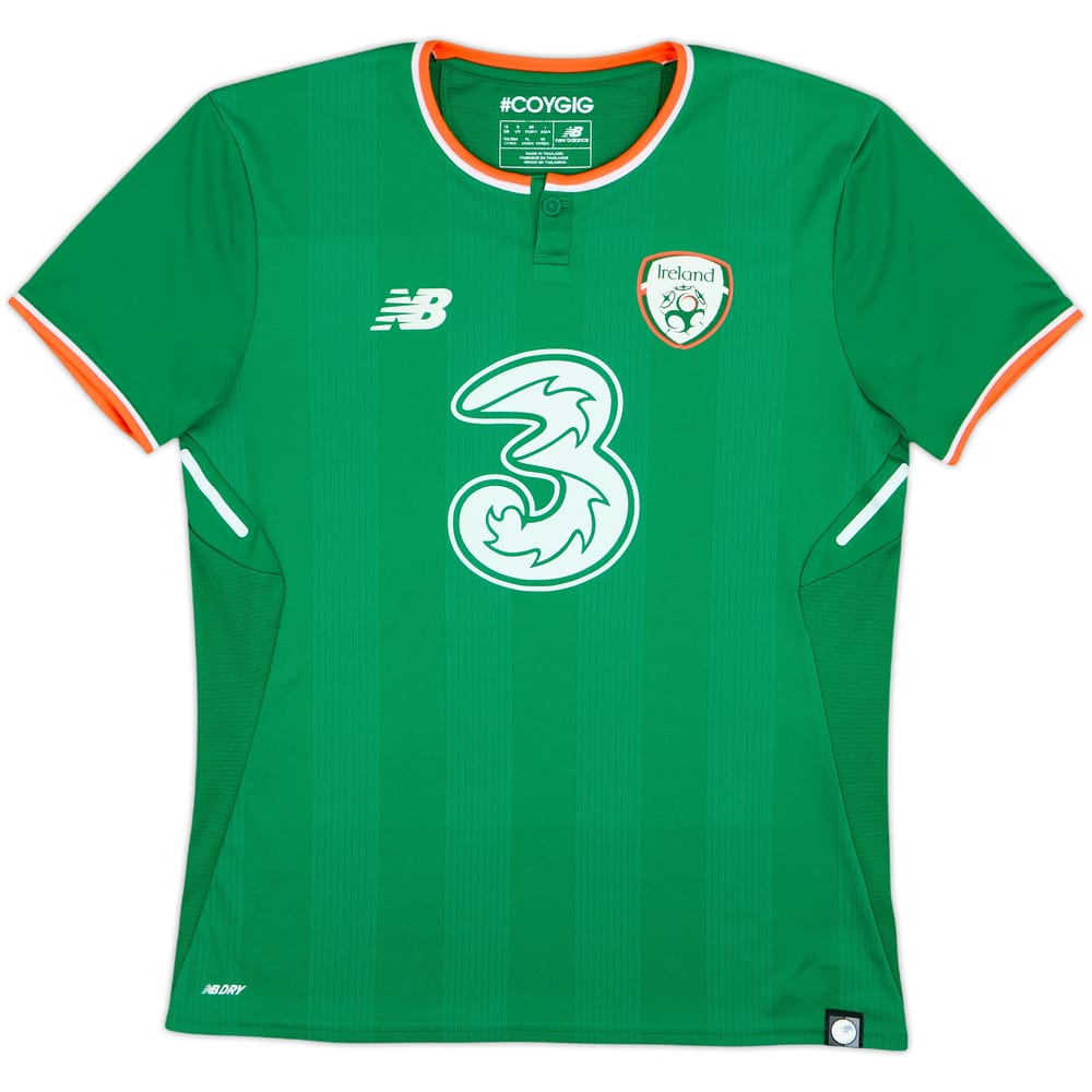 2017-18 Ireland Home Shirt - 8/10 - (Women's M)