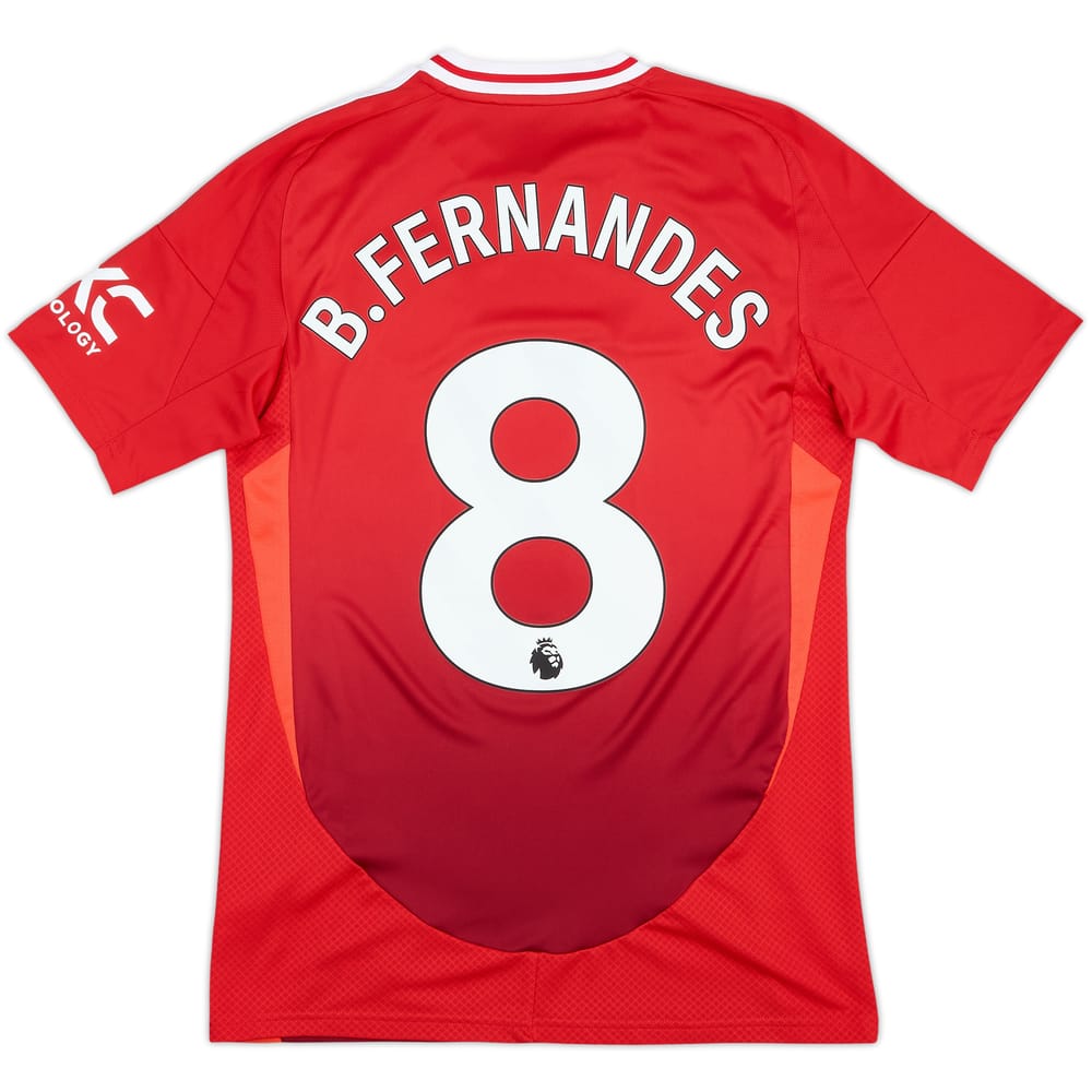 2024-25 Manchester United Home Shirt B.Fernandes #8 - 10/10 - (S)