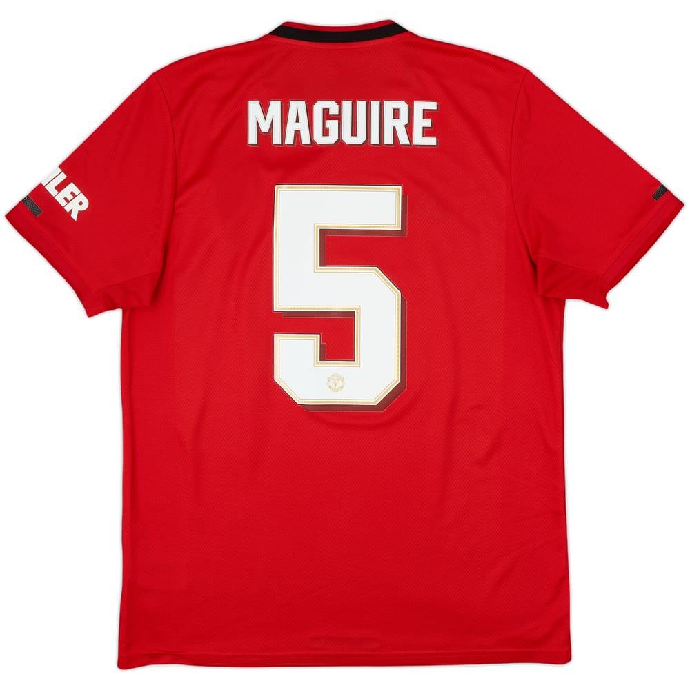2019-20 Manchester United Home Shirt Maguire #5 - 10/10 - (L)