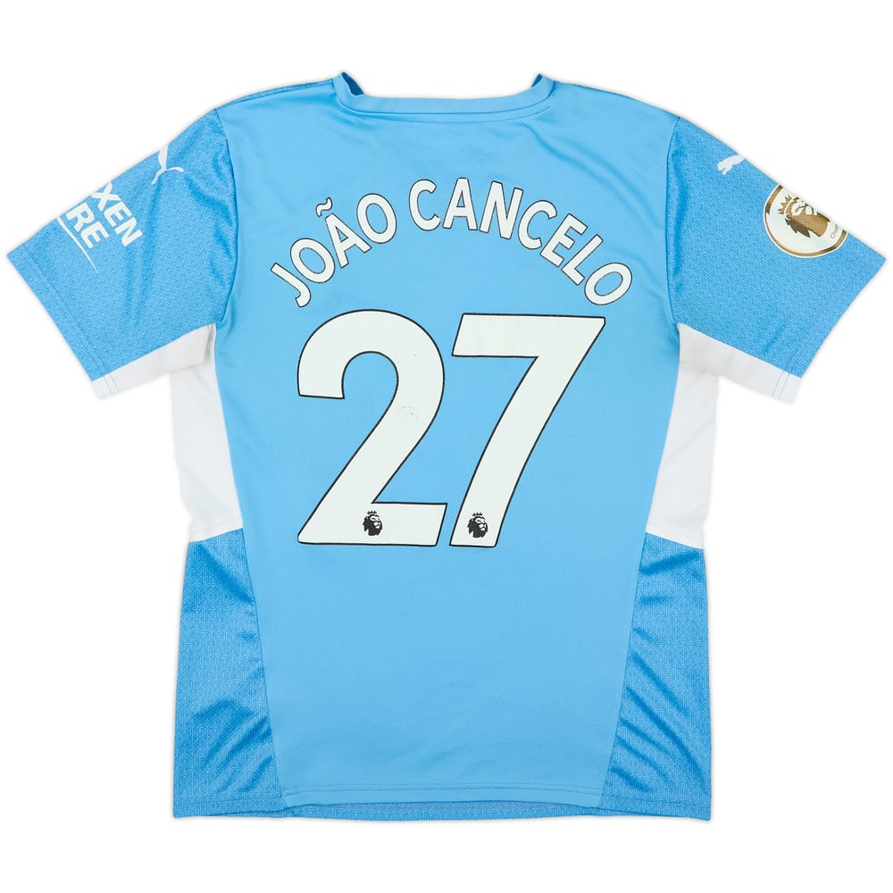 Camiseta de local del Manchester City 2021-22 Joao Cancelo #27 - 5/10 - (M)