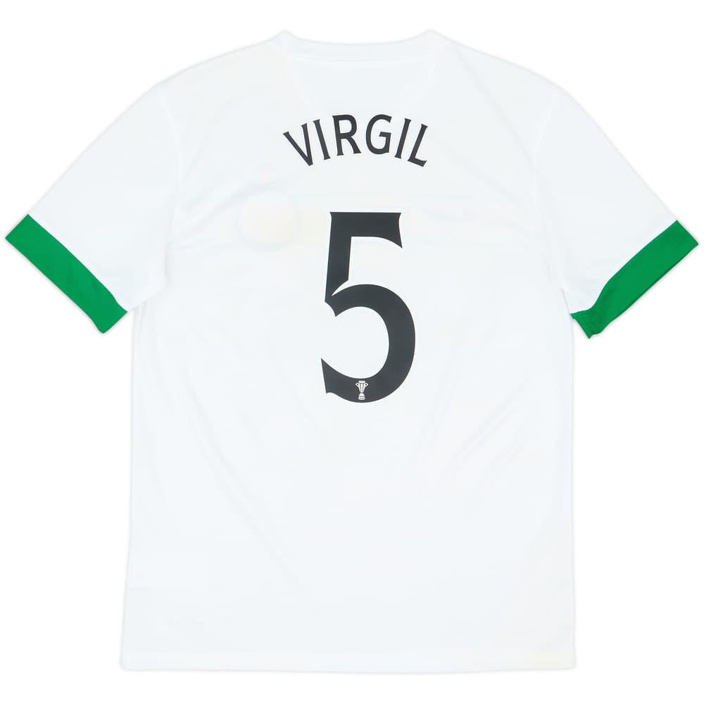 2014-15 Celtic European Third Shirt Virgil #5 - 7/10 - (M)