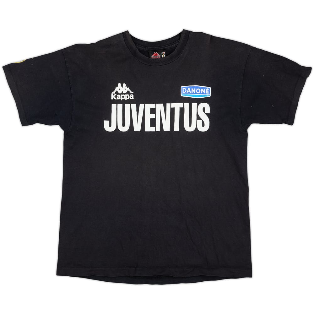 1995-96 Juventus Kappa Cotton Tee - 5/10 - (XL)