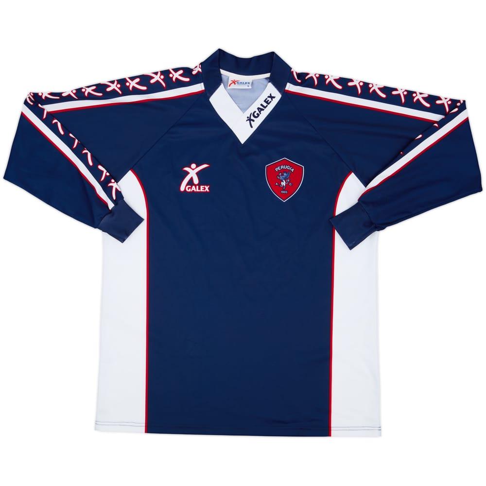 1999-01 Perugia Galex L/S Training Shirt - 9/10 - (L)