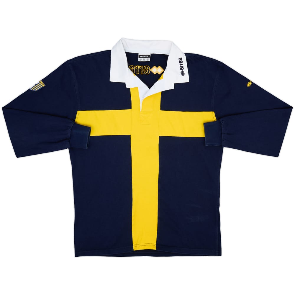 2009-10 Parma Errea Polo L/S Shirt - 8/10 - (XL)