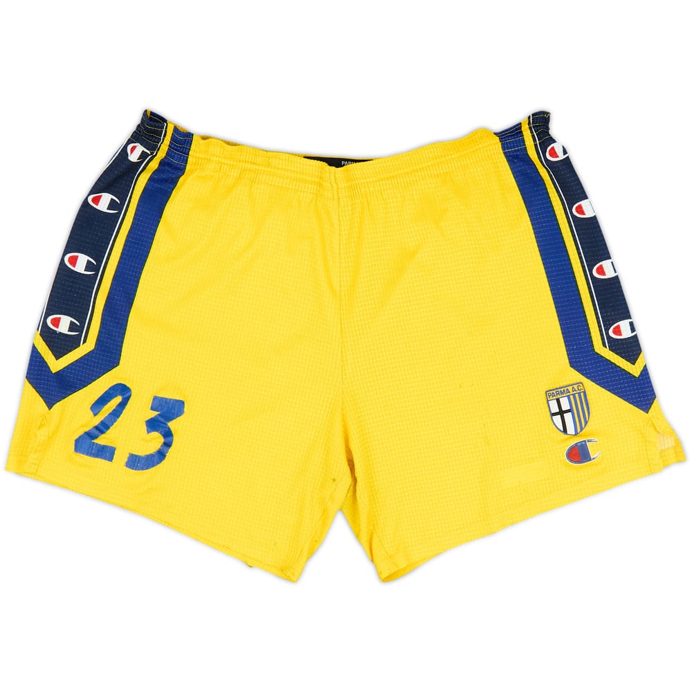 Pantalones cortos de local del Parma 1999-00 #23 - 6/10 - (XL)