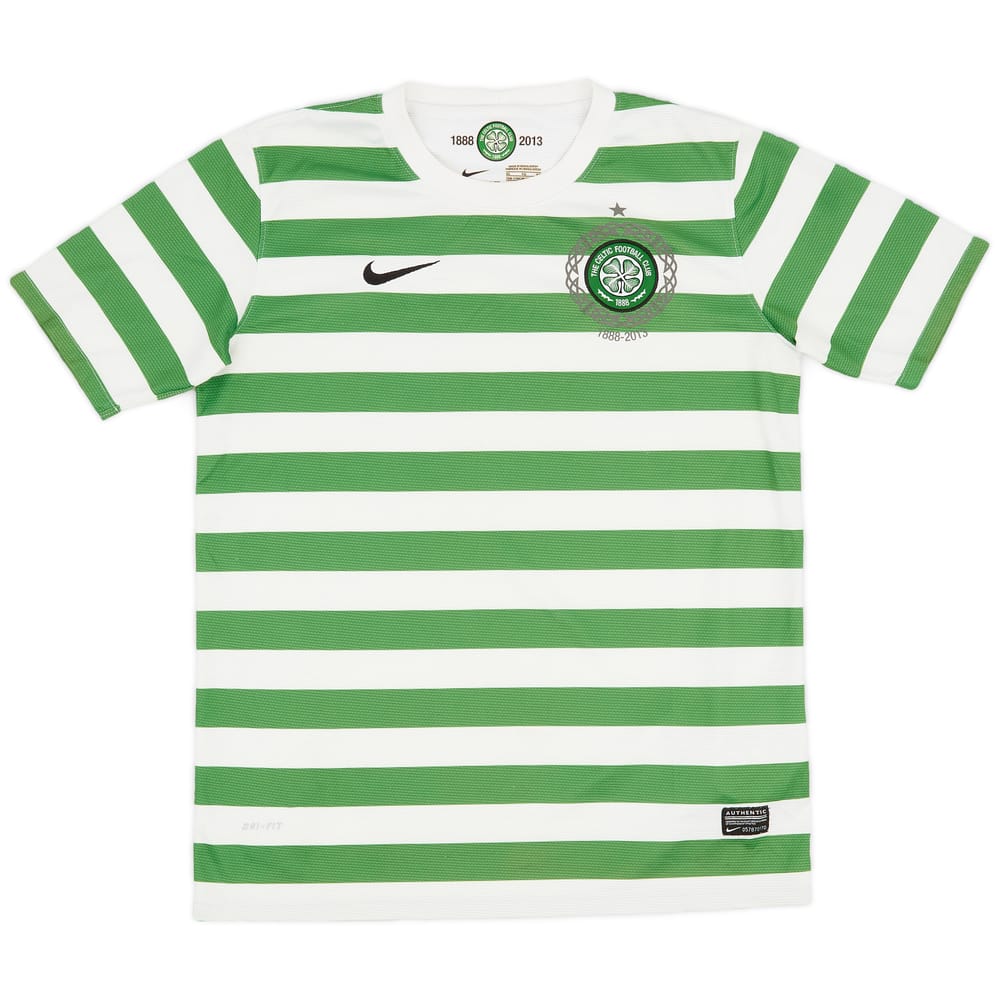 2012-13 Celtic '125th Anniversary' Home Shirt - 9/10 - (XL.Boys)