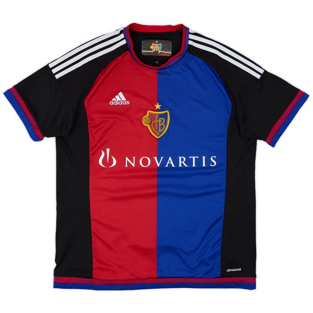 2015-16 FC Basel Home Shirt - 8/10 - (M)