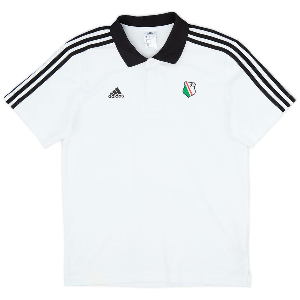 2013-14 Legia Warsaw adidas Polo Shirt - 8/10 - (M)