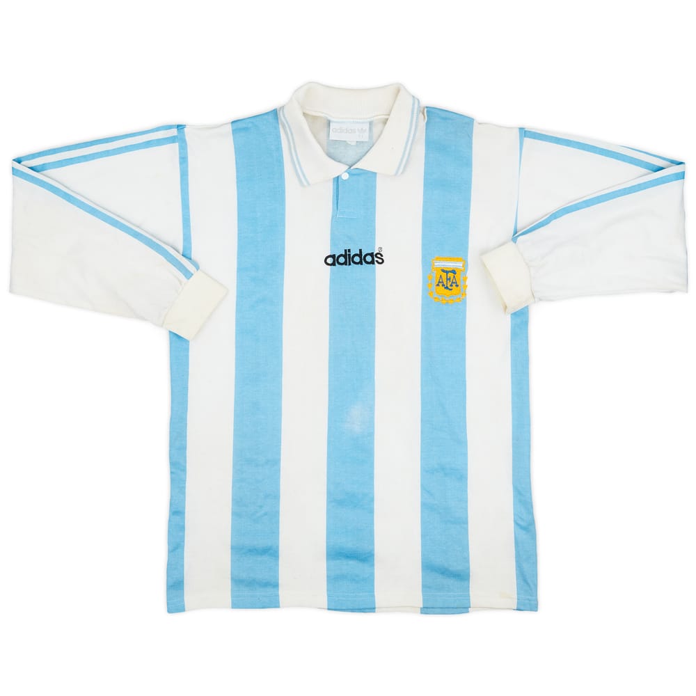 1994 Argentina Home L/S Shirt - 5/10 - (M)