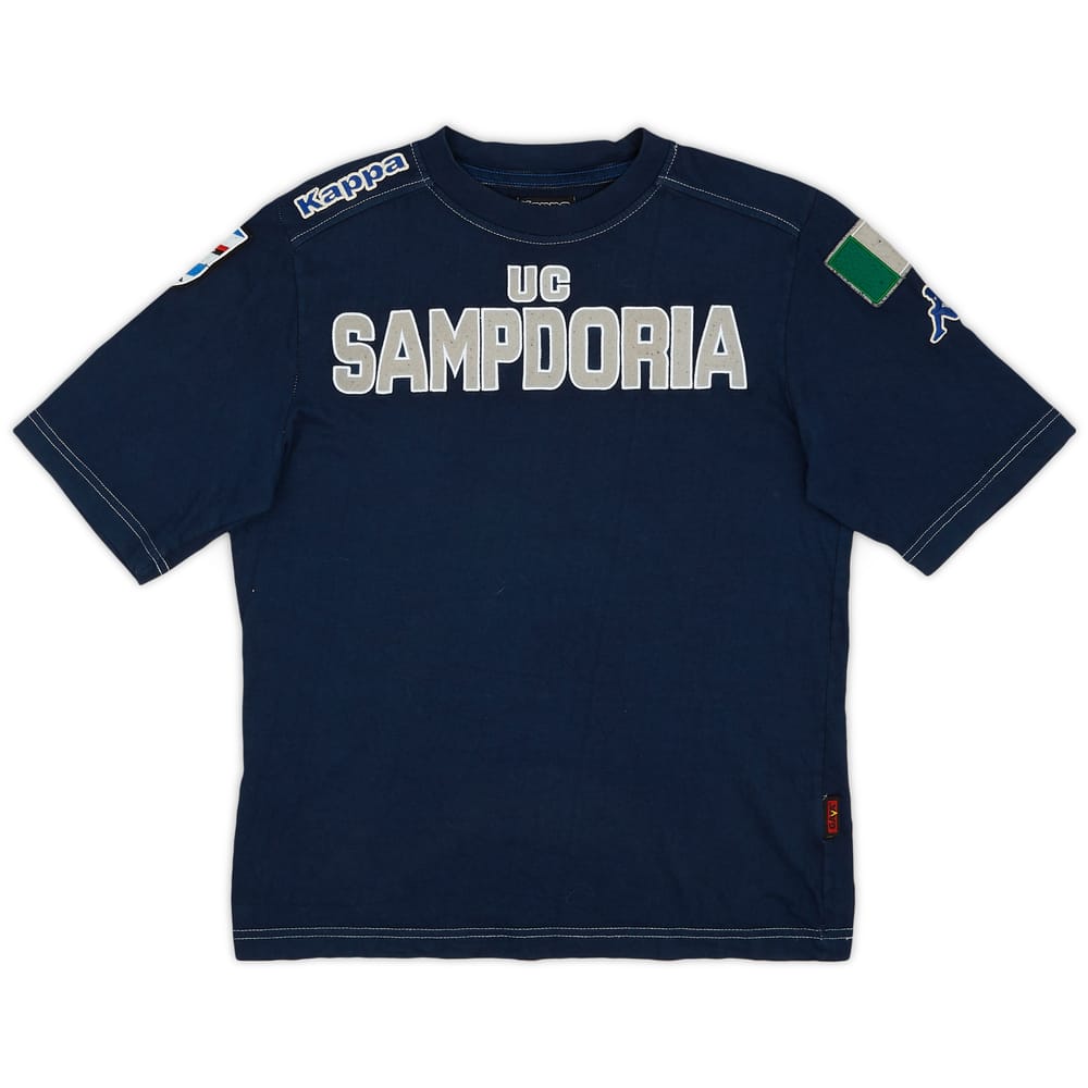 2008-09 Sampdoria Kappa Cotton Tee - 5/10 - (XS)