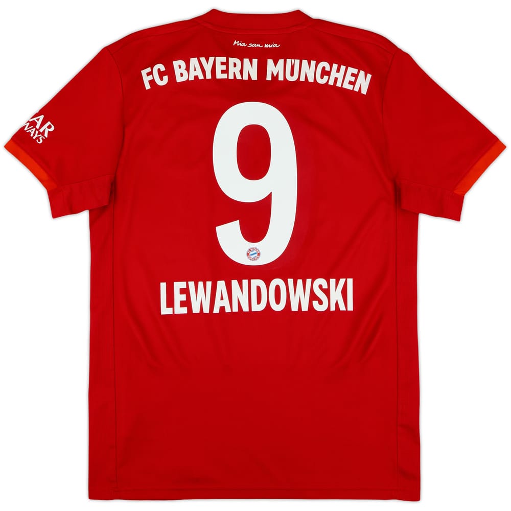 2019-20 Bayern Munich Home Shirt Lewandowski #9 - 10/10 - (S)