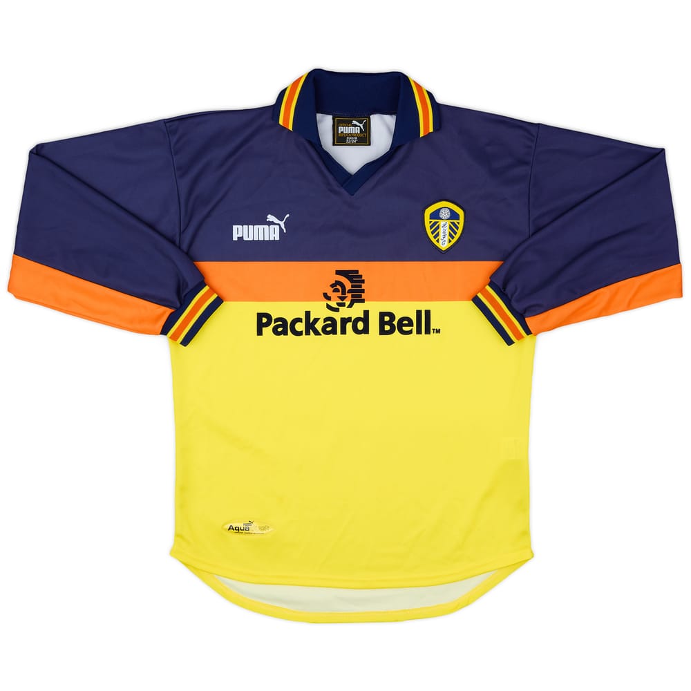 1998-00 Leeds United GK Shirt - 9/10 - (L.Boys)
