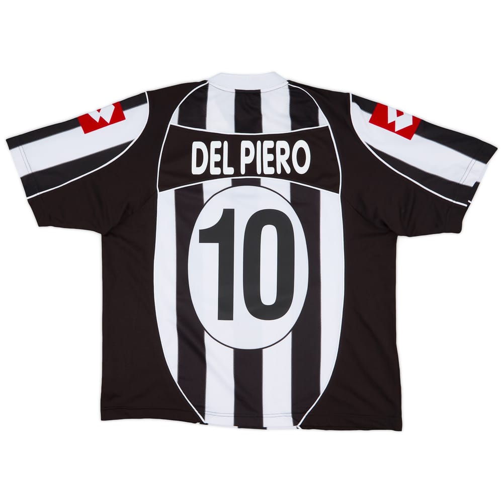 2002-03 Juventus Home Shirt Del Piero #10 - 8/10 - (XXL)