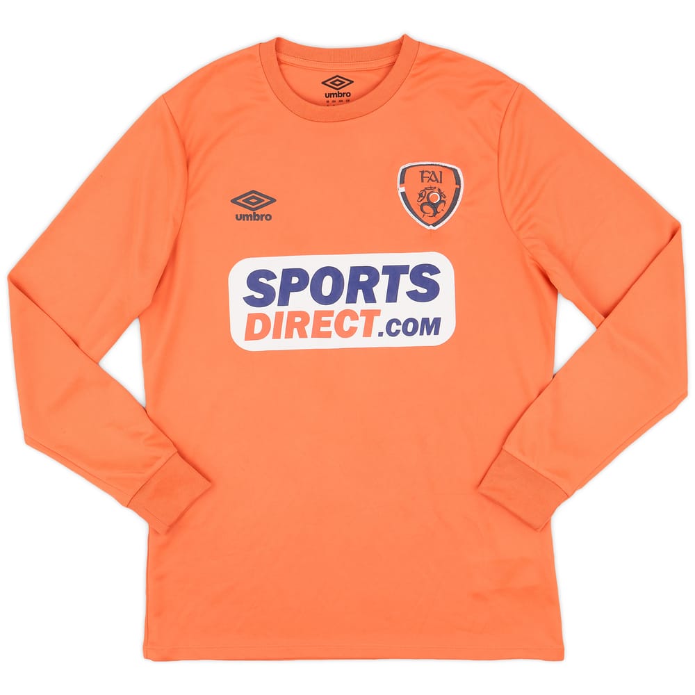 2016-17 Ireland Umbro Training L/S Shirt - 7/10 - (M)