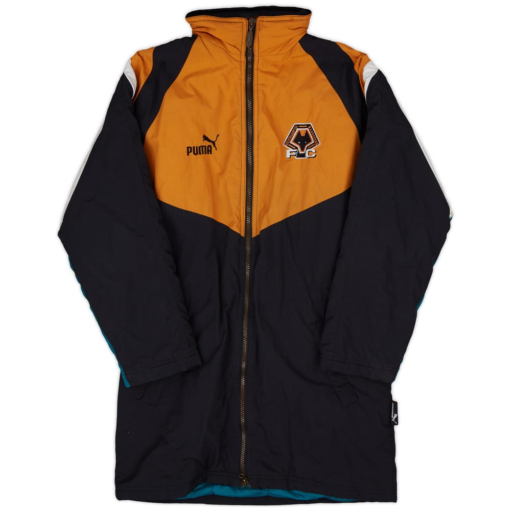 1996-97 Wolves Puma Hooded Rain Jacket - 7/10 - (S)