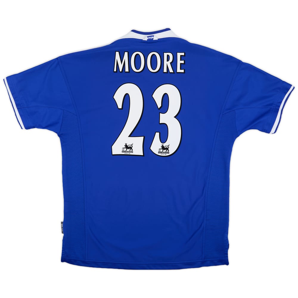 1999-00 Everton Home Shirt Moore #23 - 8/10 - (XL)