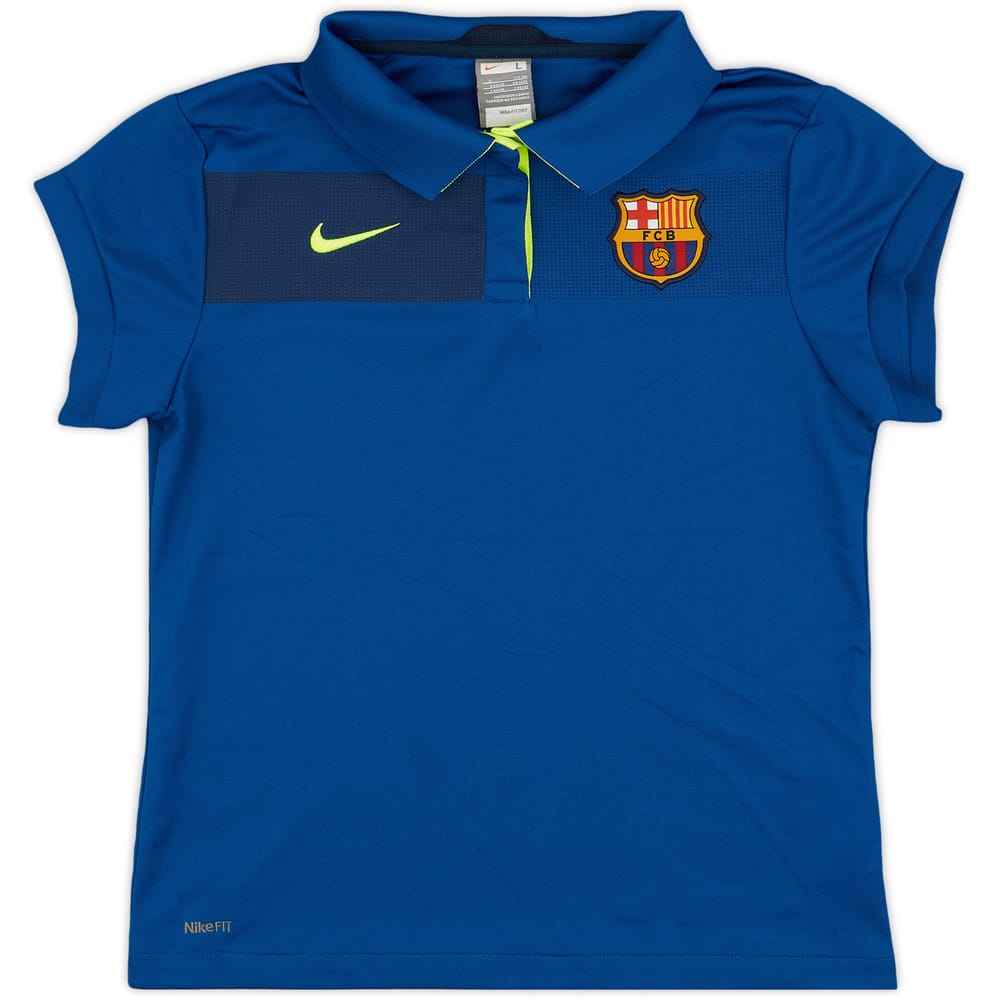 2009-10 Barcelona Nike Polo Shirt - 10/10 - (Women's L)