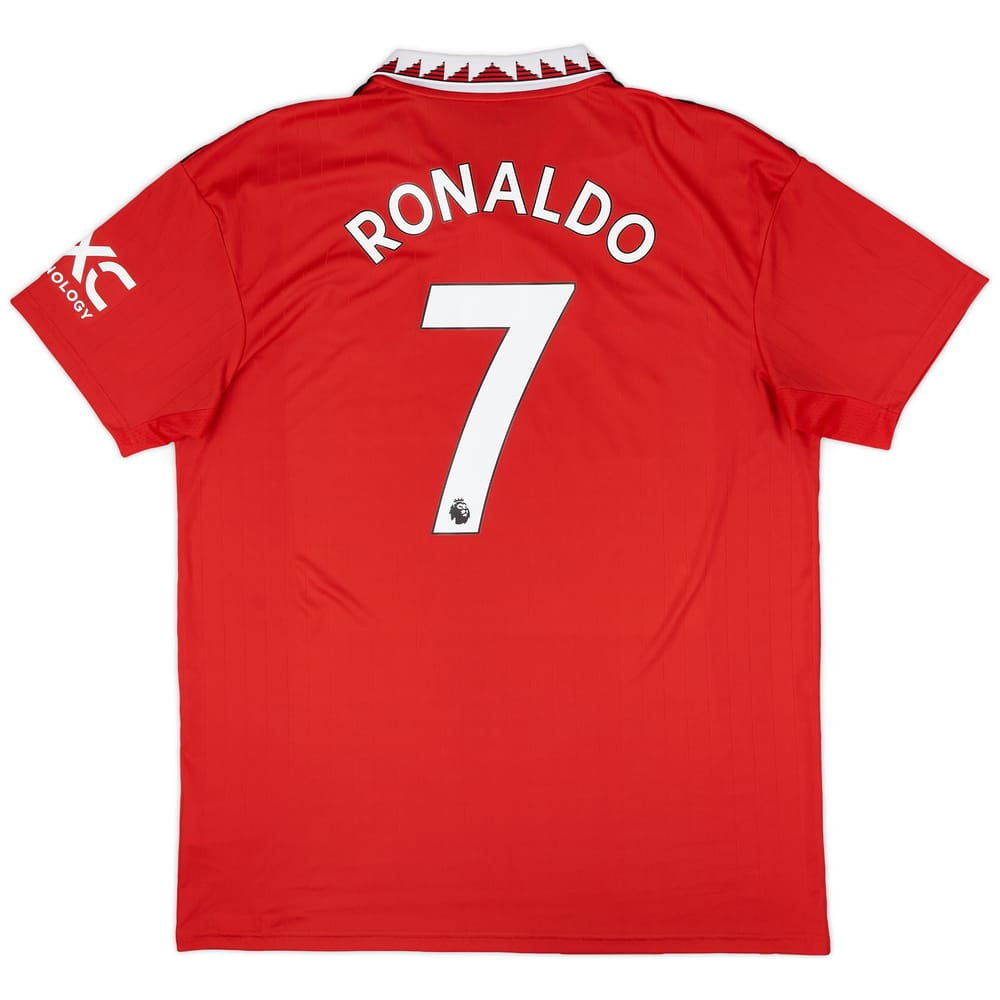 2022-23 Manchester United Home Shirt Ronaldo #7 - 7/10 - (XL)