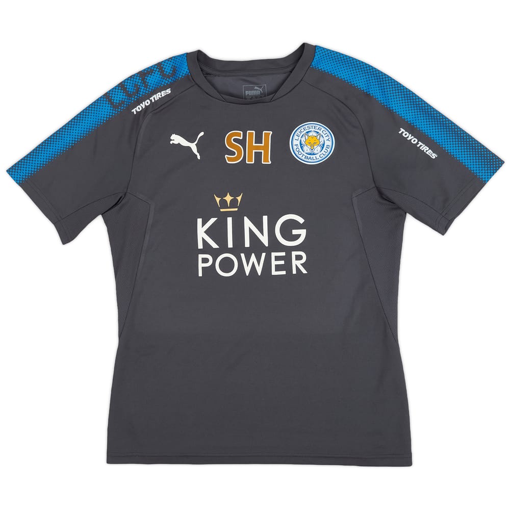 2015-16 Leicester Puma Staff Issue Training Shirt 'SH' - 9/10 - (M)