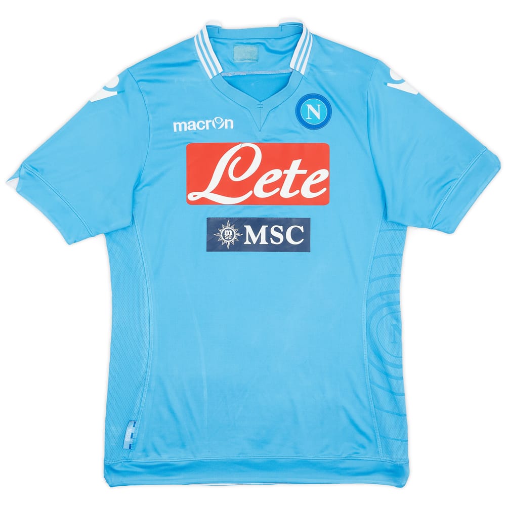 2013-14 Napoli Home Shirt - 5/10 - (M)
