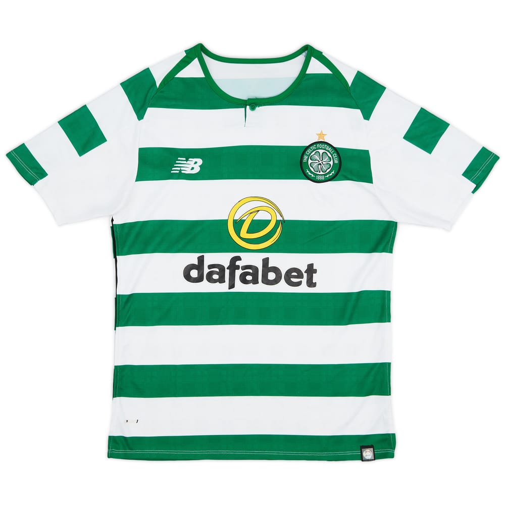 2018-19 Celtic Home Shirt - 7/10 - (M)