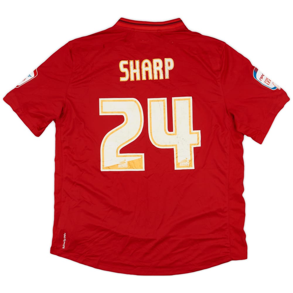 2012-13 Nottingham Forest Home Shirt Sharp #24 - 5/10 - (XXL)