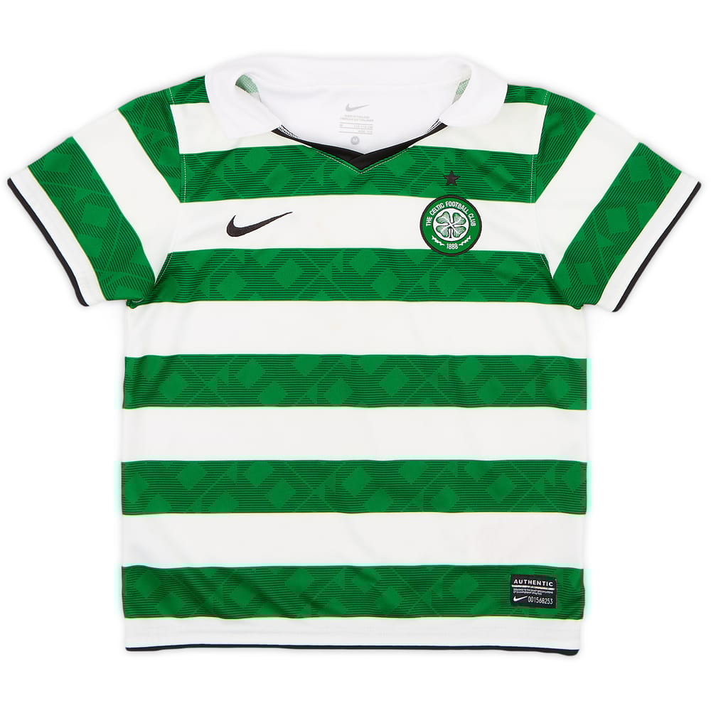 2010-12 Celtic Home Shirt - 8/10 - (XS.Boys)