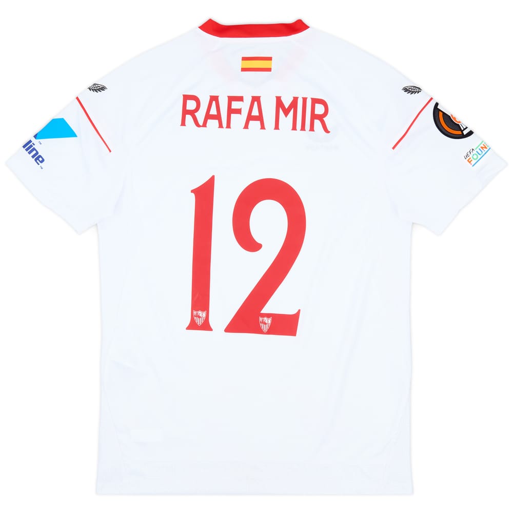 2022-23 Sevilla Match Issue Europa League Home Shirt Rafa Mir #12