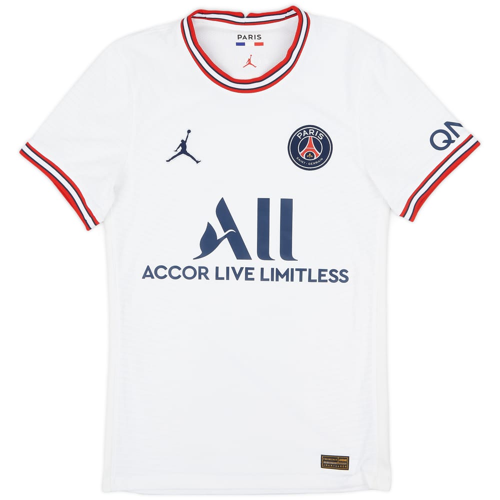 2021-22 Paris Saint-Germain Authentic Fourth Shirt - 9/10 - (XS)