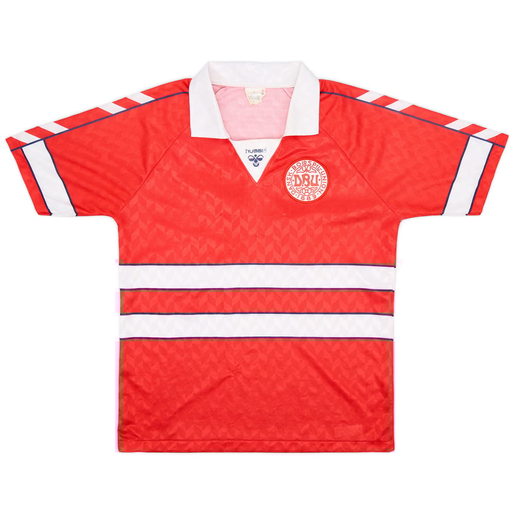 1988 Denmark Home Shirt #11 - 7/10 - (L)