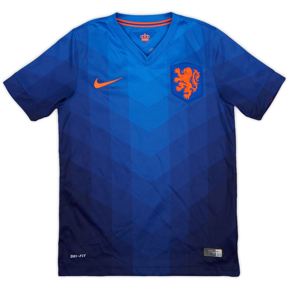 2014-15 Netherlands Away Shirt - 10/10 - (S.Boys)