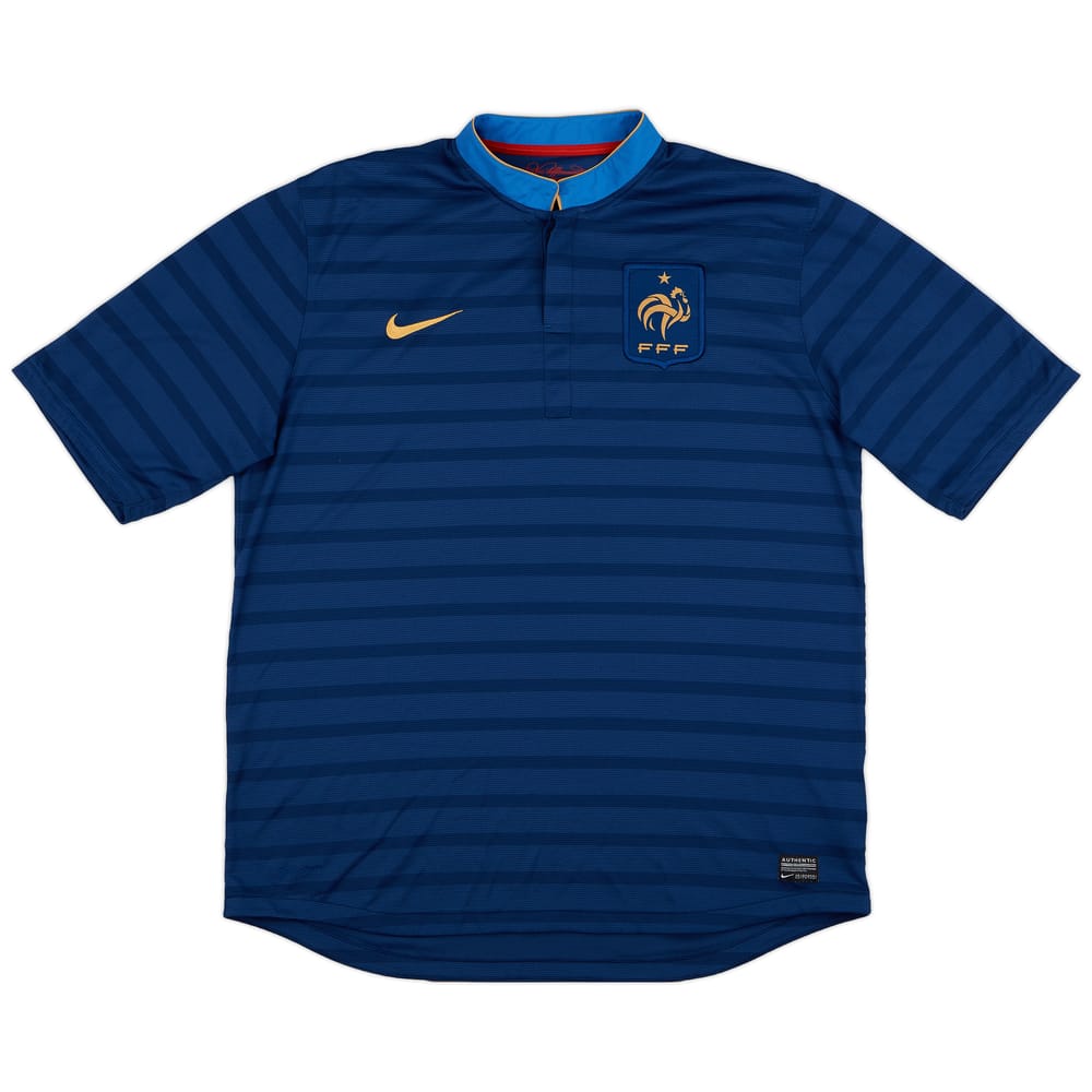 2012-13 France Home Shirt - 9/10 - (XL)