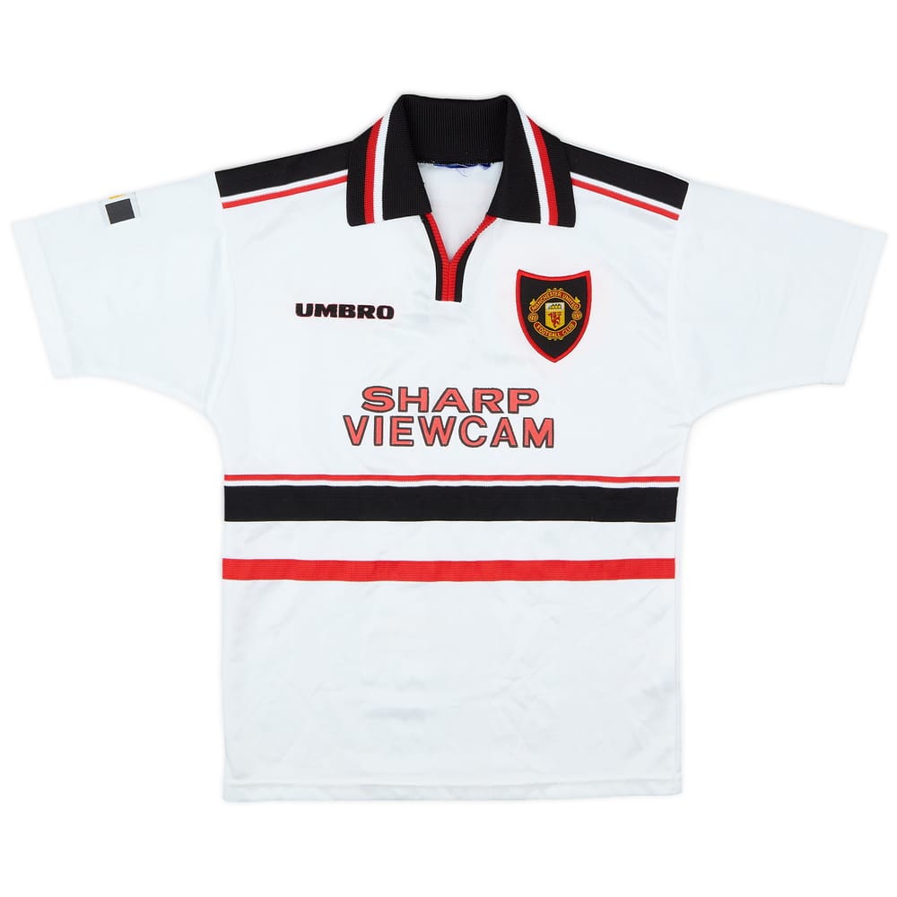 1997-99 Manchester United Away Shirt - 7/10 - (L.Boys)