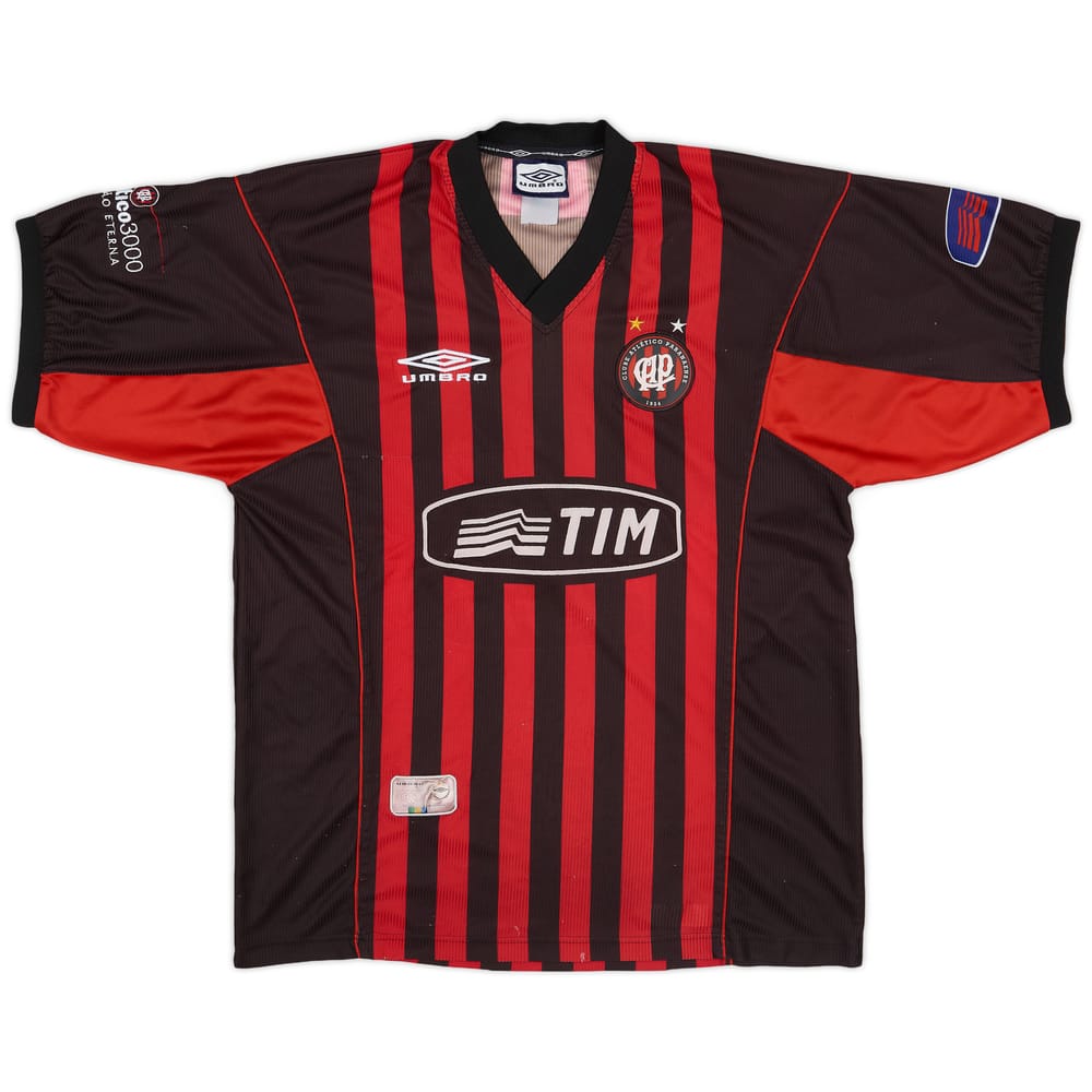 2001 Athletico Paranaense Home Shirt #10 - 6/10 - (L)